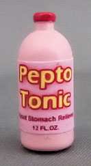 Dollhouse Miniature Pepto Tonic